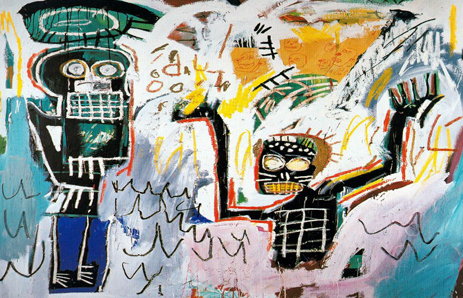  Andy Warhol and Basquait