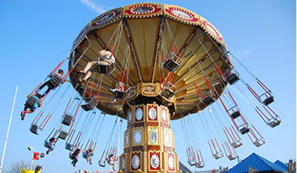 picture of Lynn's Trapeze ride