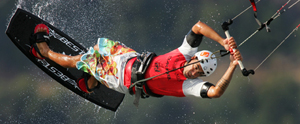 kite surfing image