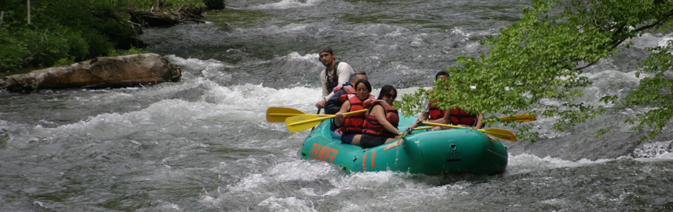 whitewater rafting