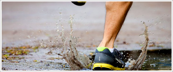 Running in a Puddle